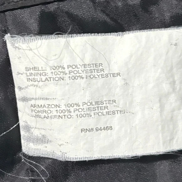 Black QUILTED Jacket – Early 2000s Y2K -Medium-Equestrian English Country Side - Picture 9 of 10